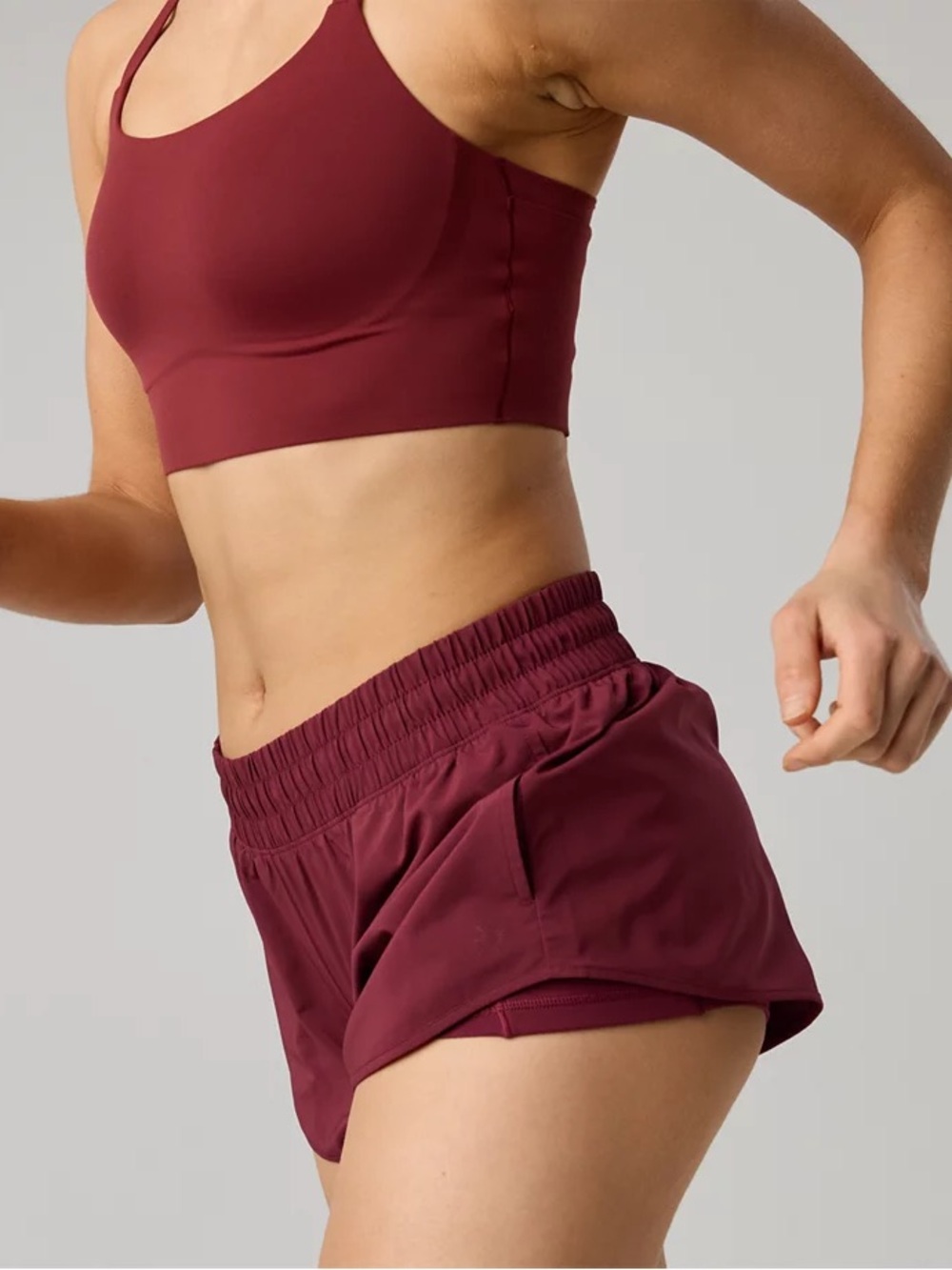 OFFLINE By Aerie 2" Hot Stuff Short in Deep Ruby NWT - Picture 4 of 11